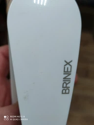 Смеситель на умывальник Brinex однозахватный пластиковый литой 36W 001 белый матовый фото от покупателей 4
