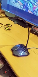 Микрофон Promate Streamer LED, USB Maroon (streamer.maroon) фото от покупателей 12