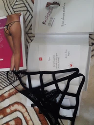 Відкриті трусики Obsessive Miamor Crotchless Panties цвет черный размер L/XL (20924005015000000) фото від покупців 2
