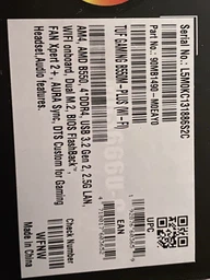 Материнська плата ASUS TUF GAMING B550M-PLUS (WI-FI)