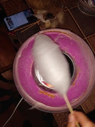 Аппарат для приготовления сладкой ваты Cotton Candy Maker фото от покупателей 1