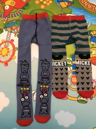 Детские колготки 1-1.5 года теплые махровые для мальчиков Conte Kids CK SOF-TIKI 7С-38СП-529 80-86 см Светлый джинс (4810226456866)