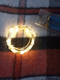 Светодиодная гирлянда нить LTL длина 2м 20led на батарейках золотая теплая Warm Gold фото от покупателей 10