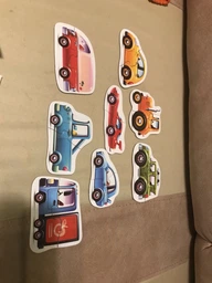 Пазлы детские картонные Puzzlika "8 в 1 Машинки" 16 деталей 15245