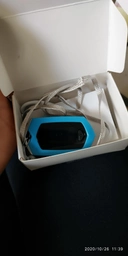 Пульсоксиметр Yonker oSport з акумулятором (Синій) фото від покупців 3