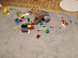 Конструктор LEGO DUPLO Town Рельсы 23 деталей (10882) (5702016117288)