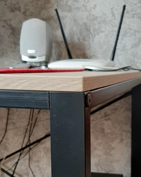 Письменный стол Ferrum-decor Серии Конект 75x120x600 черный ДСП Дуб Сонома 16мм (XK00166) фото от покупателей 18