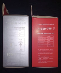 Лампа светодиодная Maxus А60 10W E27 3000K 220V (1-LED-775) фото от покупателей 3