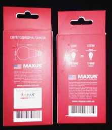 Лампа светодиодная Maxus А60 10W E27 3000K 220V (1-LED-775) фото от покупателей 5