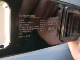Настільна лампа Promate AuraLight-1 10W 500lm White з бездротовою зарядкою та USB (auralight-1.white) фото від покупців 1