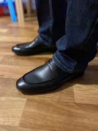 Лоферы PRIME SHOES 11-469-10110 45 черный фото от покупателей 2