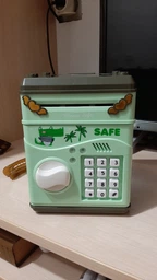 Копілка сейф, дитячий сейф з кодовим замком NUMBER BANK TT