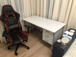 Комп'ютерний стіл Ferrum-decor Гаррі 75x140x70 сірий ДСП Біле 16мм фото від покупців 1