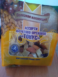 Смесь фруктово-ореховая Тонус SantaVita Полезная коллекция 200 г (0.2 кг) (4820061500686)