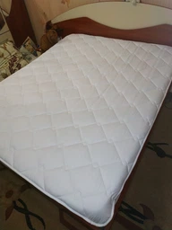 Наматрацник стьобаний IDEIA Home Collection Lux Elite з бортом 180х200 см Білий (4820182655524)