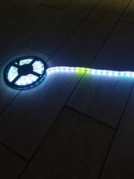 Світлодіодна стрічка RGB 5050 300 LED комплект 5м фото від покупців 11
