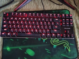 Клавиатура проводная Modecom Volcano Blade Ultra Slim (Kailh Brown Switch) USB (K-MC-BLADE-BROWN-RU) + Комплект ENG колпачков в подарок! фото от покупателей 1