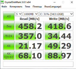 Твердотільний накопичувач SSD 960Gb, ADATA Ultimate SU650, SATA3, 2.5', 3D TLC, 520/450 МБ/с (ASU650SS-960GT-R)
