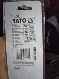 Набор щупов для измерения зазоров 0.02-1 мм YATO (YT-7220)