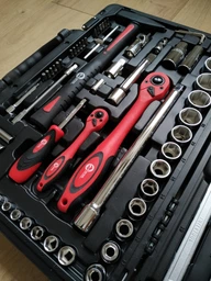 Профессиональный набор инструмента 1/2" & 1/4", 78 ед. INTERTOOL ET-7078 фото от покупателей 3
