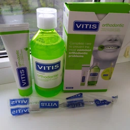 Набор Dentaid Vitis Orthodontic зубная паста 100 мл + ополаскиватель 500 мл + щетка 1 шт (8427426045835/8427426082588) фото от покупателей 8