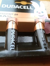 Щелочные батарейки Duracell AA (LR6) MN1500 Basic 2 шт (81545393) (5000394058163) фото от покупателей 4