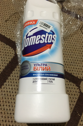 Засіб для чищення унітазу Domestos білий 750 мл (8712561346597) фото від покупців 7