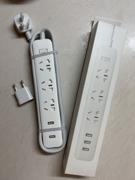 Подовжувач Xiaomi Mi Power Strip 3 USB XMCXB01QM White (NRB4027CN) фото від покупців 4