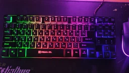 Клавиатура REAL-EL Gaming 8710 TKL Backlit Ukr Black