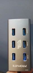 USB-хаб Promate EzHub-7 7xUSB 3.0 Grey (ezhub-7.grey) фото от покупателей 17