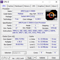 Процесор AMD Ryzen 5 3500X (100-100000158BOX) (Socket AM4, 6T, 4.1 ГГц, Box) фото от покупателей 18