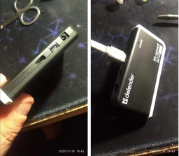 USB-хаб Defender Quadro Infix USB2.0 4xUSB (83504) фото от покупателей 1