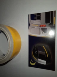 Самоклеющаяся светоотражающая лента HPX Reflect Tape 19 мм х 1.5 м Желтая (ZC11) фото от покупателей 3