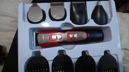 Профессиональный Триммер 10 В 1 Geemy Precision Trimmer Машинка для стрижки волос с насадками для бороды, носа и ушей фото от покупателей 9