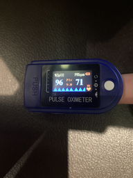 Пульсовий оксиметр CONTEC CMS50DL LED пульсометр (пульсоксиметр) на палець рожевий (SUN4278_7) фото від покупців 1