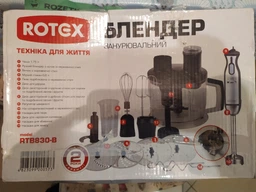 Блендер ROTEX RTB830-B фото от покупателей 6