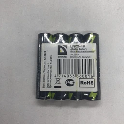 Батарейки Defender Alkaline LR03-4F AAA 4 шт. (56001)