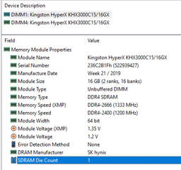 Оперативна пам'ять HyperX DDR4-3000 16384MB PC4-24000 Predator Black (HX430C15PB3/16) фото від покупців 2