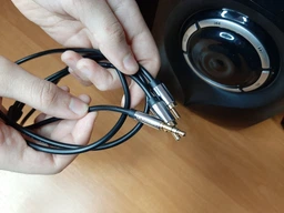 Аудіо кабель Vention jack 3.5 mm 2 RCA (тюльпани) 1 м (BCFBF) фото від покупців 1