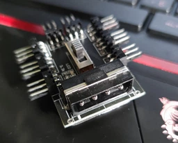Сплітер розгалужувач SATA на 8 кулерів 3 pin, Fan Hub фото від покупців 3
