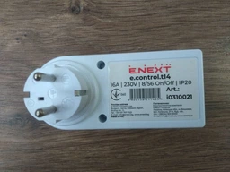Таймер електронний розетковий E.NEXT e.control.t14 (4823053032614) фото від покупців 2