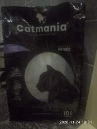 Бентонітовий наповнювач для туалету котів Catmania з ароматом Aloe vera та зеленими гранулами, 5 л фото від покупців 8