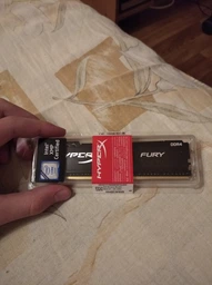 Оперативная память HyperX DDR4-3200 8192MB PC4-25600 Fury Black (HX432C16FB3/8) фото от покупателей 18