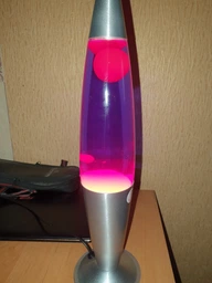 Лава лампа VIP БЕЗ ЗАПАХА двухцветная 40 см оранжево-фиолетовая фото от покупателей 16