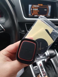 Автодержатель для телефона магнитный Grand-X MT-01 Black фото от покупателей 13