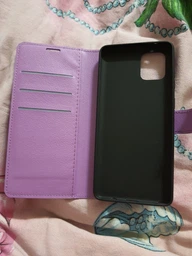 Классический чехол-книжка Deexe Book Type для Samsung Galaxy Note 10 Lite (N770) - Black фото от покупателей 1
