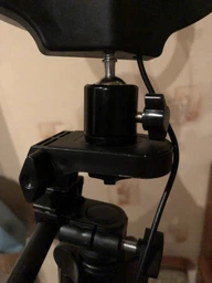 Набор для блогера светодиодная лампа кольцевого света Selfie Ring Light со штативом и гибким держателем для телефона Bluetooth USB Black (LC666-tripod)