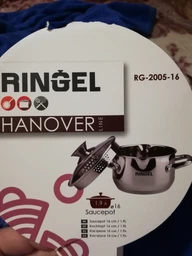 Каструля RINGEL Hanover 18 см (2.3л) з кришкою (RG-2005/1-18) (RG-2005/1-18) фото от покупателей 16