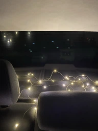 Светодиодная гирлянда 6 метров на батарейках Ledart Синяя фото от покупателей 7