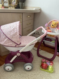 Коляска для ляльки Smoby Toys Baby Nurse Прованс Модерн люлька, з кошиком (254103) (3032162541036) фото від покупців 14